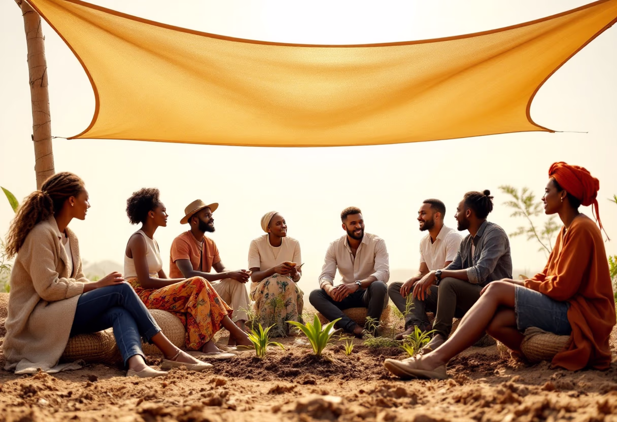 image of team working with local communities